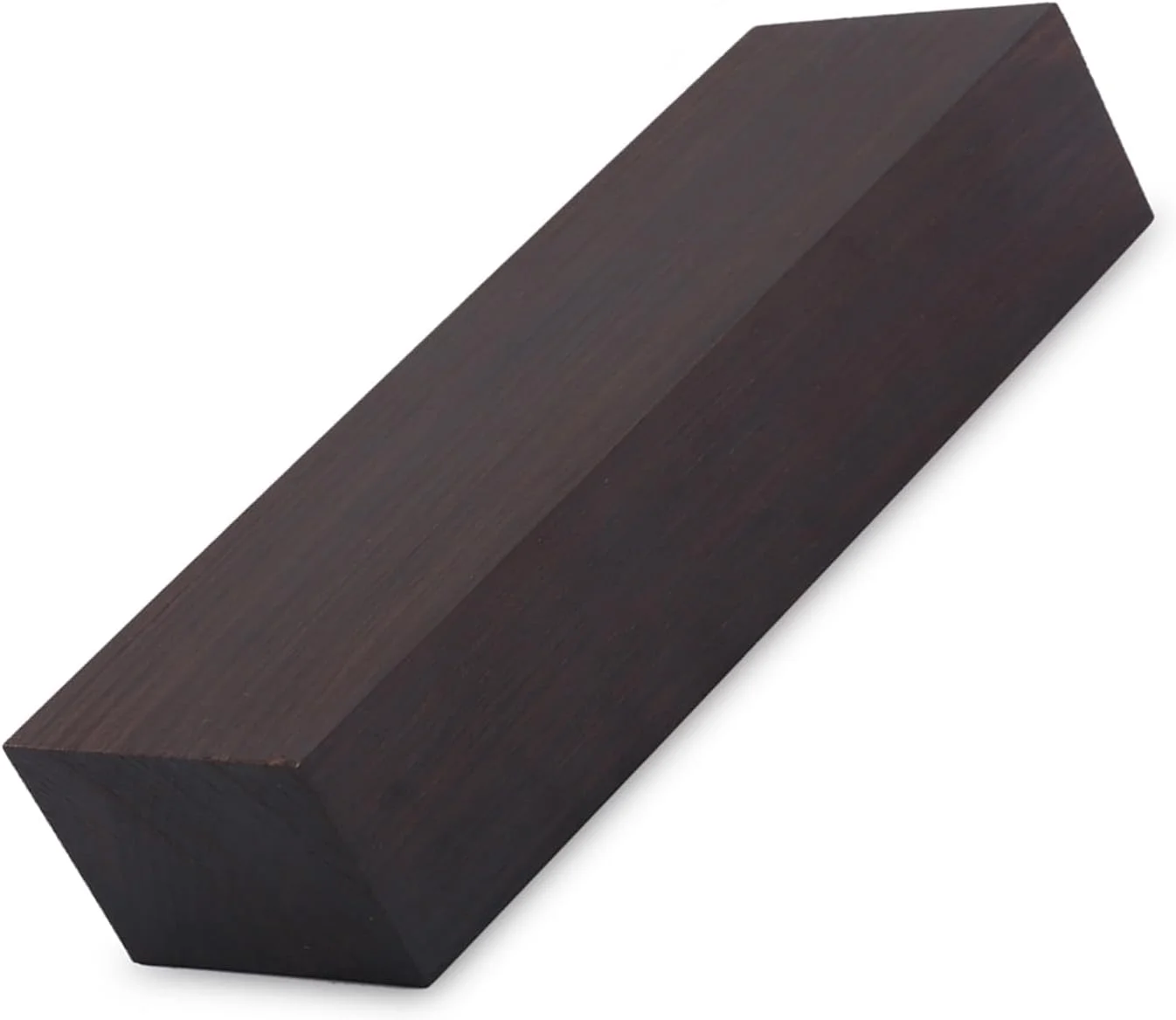 دو قطعه چوب آبنوس سیاه 12X4X2.5 سانتی متر، چوب الوار اصلی برای آلات موسیقی، ابزار، قطعات چرخش چوب، مواد DIY، چوب سخت