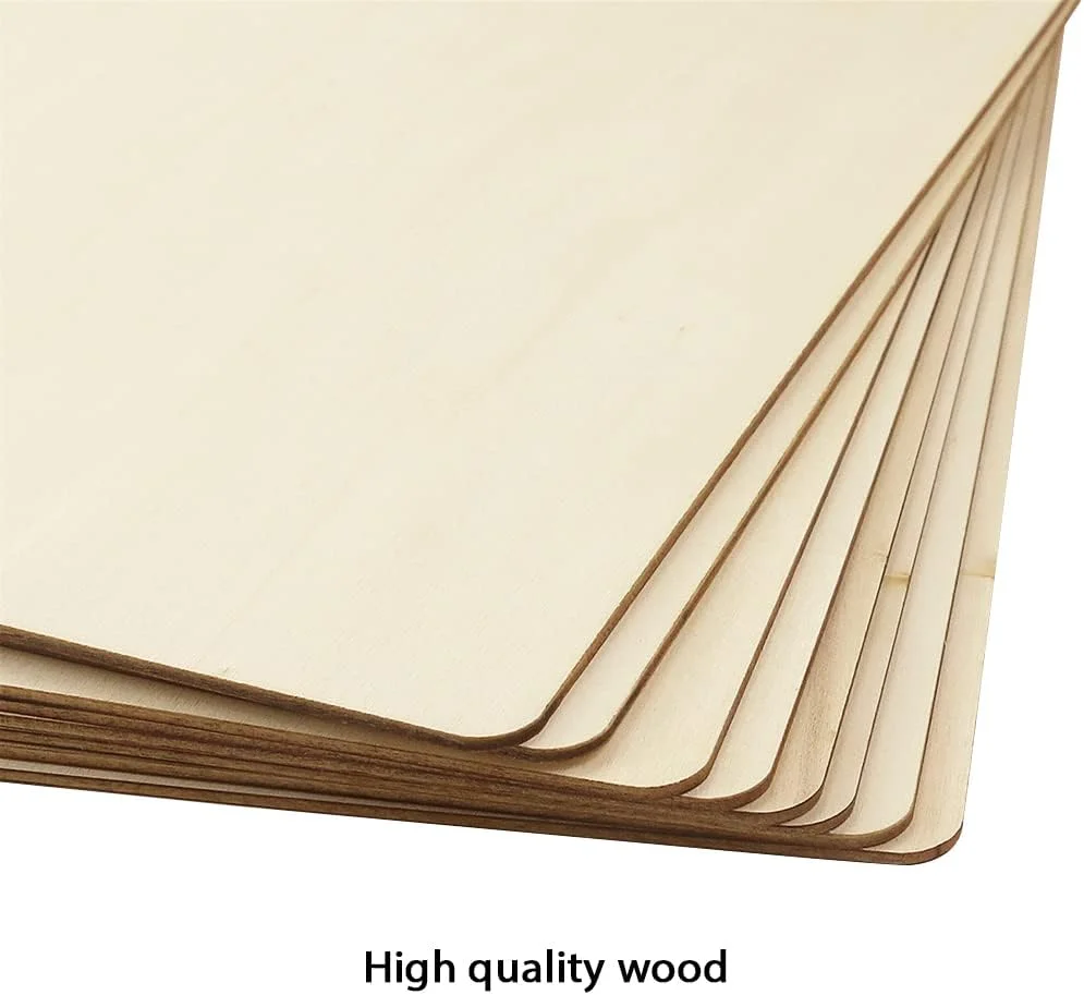 بسته 8 عددی چوب صنایع دستی FSWCCK، تخته سه لایی چوب درخت لیمو، 12x12 اینچ، ایده آل برای پروژه های DIY، طراحی، نقاشی، لیزر، سوزاندن چوب، حکاکی چوب و پروژه های لیزری بسته 8 عددی چوب صنایع دستی FSWCCK، تخته سه لایی چوب درخت لیمو، 12x12 اینچ، ایده آل برای پروژه های DIY، طراحی، نقاشی، لیزر، سوزاندن چوب، حکاکی چوب و پروژه های لیزری
