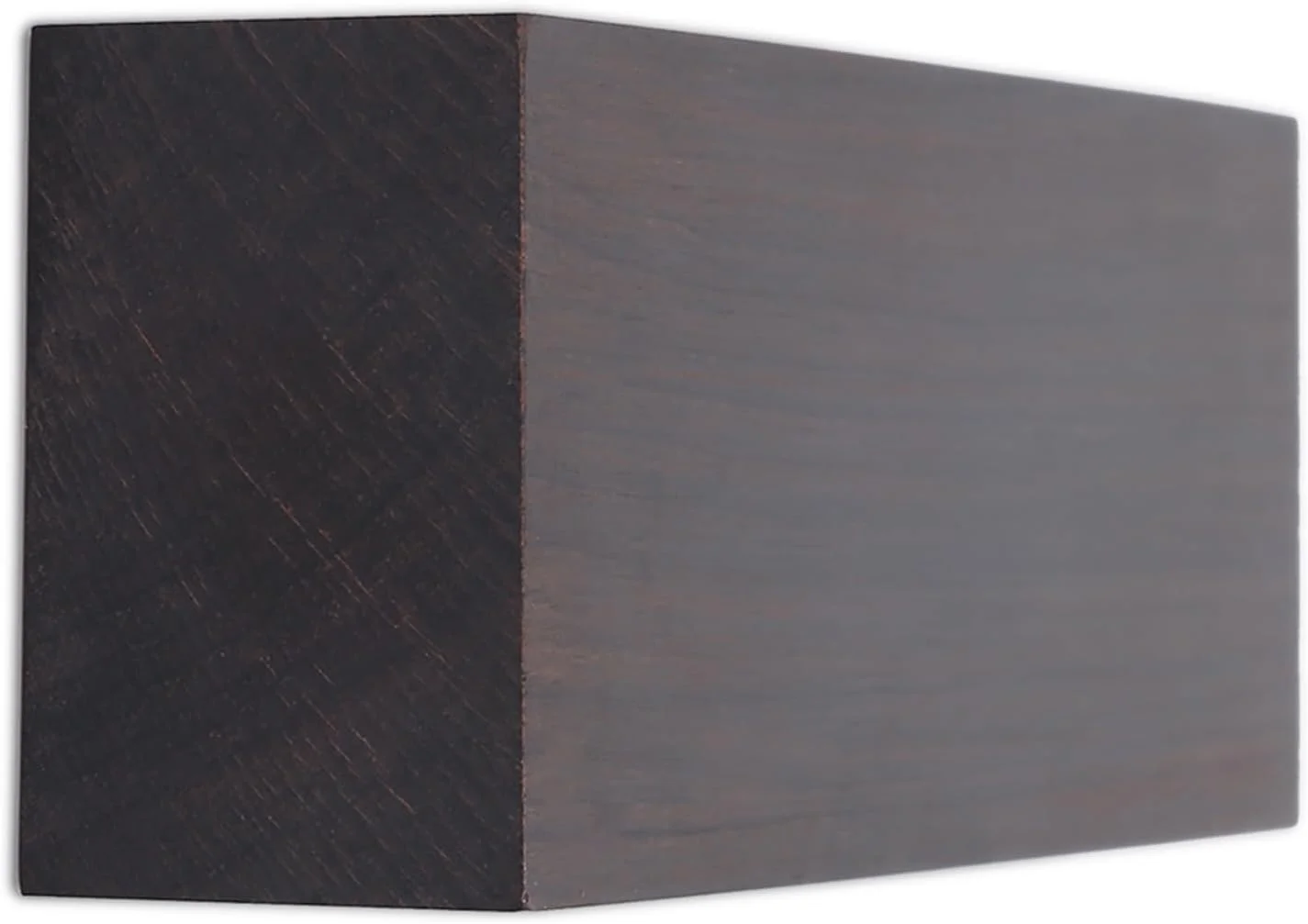دو قطعه چوب آبنوس سیاه 12X4X2.5 سانتی متر، چوب الوار اصلی برای آلات موسیقی، ابزار، قطعات چرخش چوب، مواد DIY، چوب سخت
