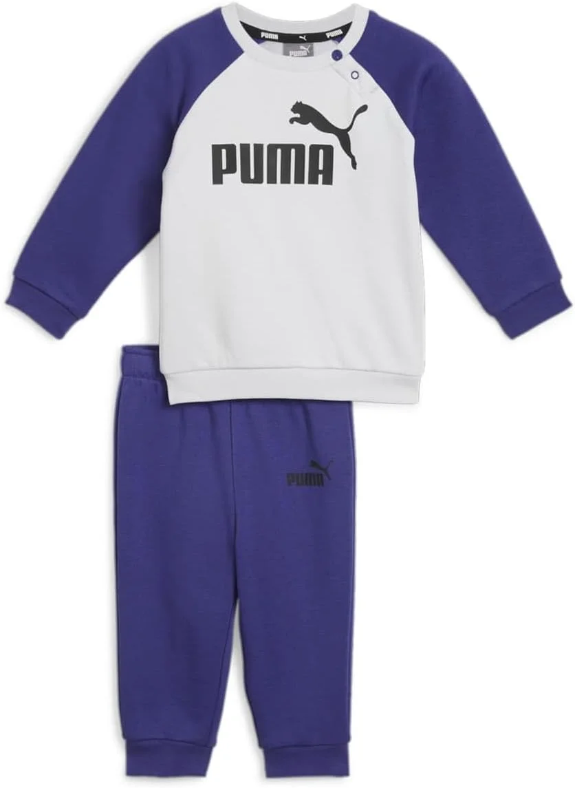 ست لباس ورزشی نوزادی پوما مدل Minicats Ess Raglan Jogger Fl Track Suit