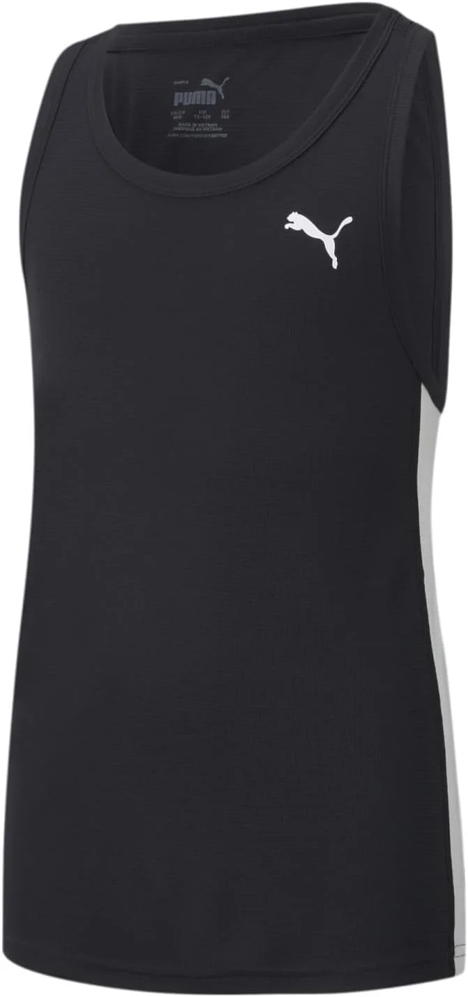 تاپ ورزشی بچگانه پوما مدل Cross The Line Singlet 20 Y