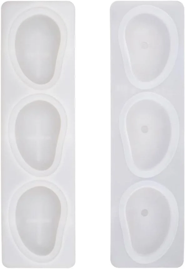 قالب سیلیکونی دسر mostsom، قالب سیلیکونی کیک برای پخت، قالب فوندانت، قالب میوه ای برای شکر، آب نبات، ژله، لوازم قنادی، قالب شکلات (2 عدد انبه I_13.6x3.8x1.4 اینچ)