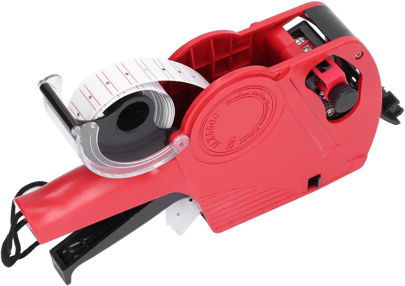 دستگاه قیمت زن 8 رقمی Marhynchus برای اقلام مختلف با ابزار علامت گذاری قیمت قابل حمل (قرمز)