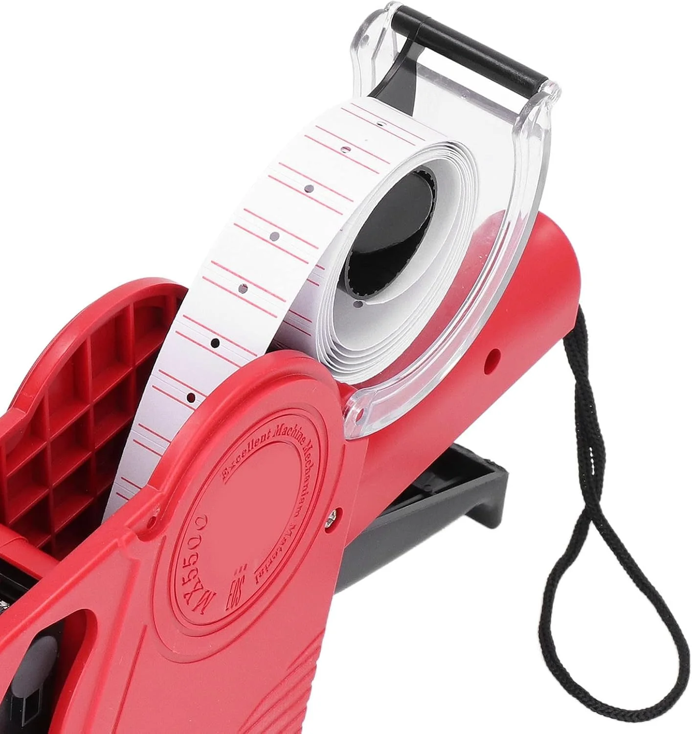 دستگاه قیمت زن 8 رقمی Marhynchus برای اقلام مختلف با ابزار علامت گذاری قیمت قابل حمل (قرمز)