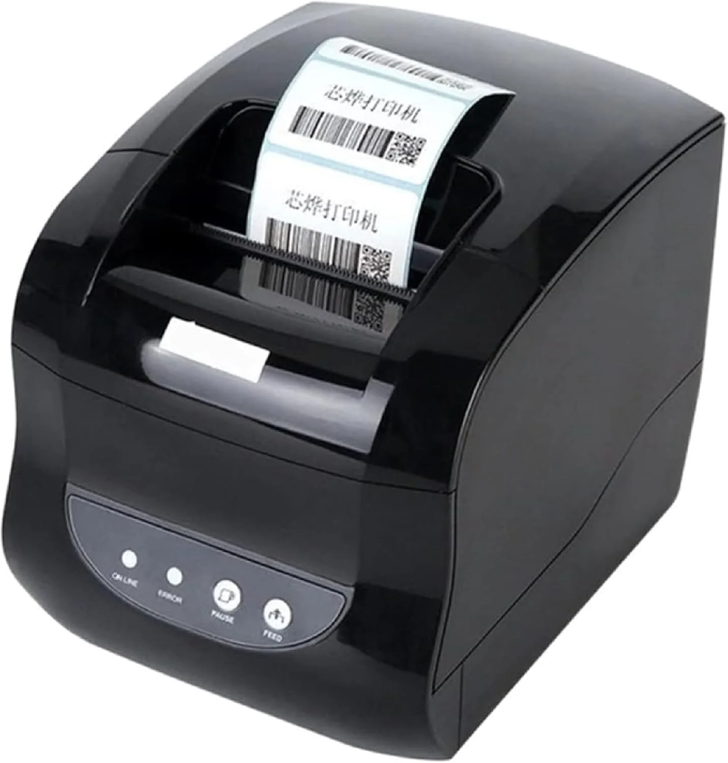 پرینتر حرارتی لیبل ADORZ، پرینتر حرارتی بارکد لیبل 3 اینچی، پرینتر رسید POS 80 میلی‌متری بلوتوث USB برای IOS و اندروید و ویندوز، چاپگر بدون جوهر برچسب قیمت