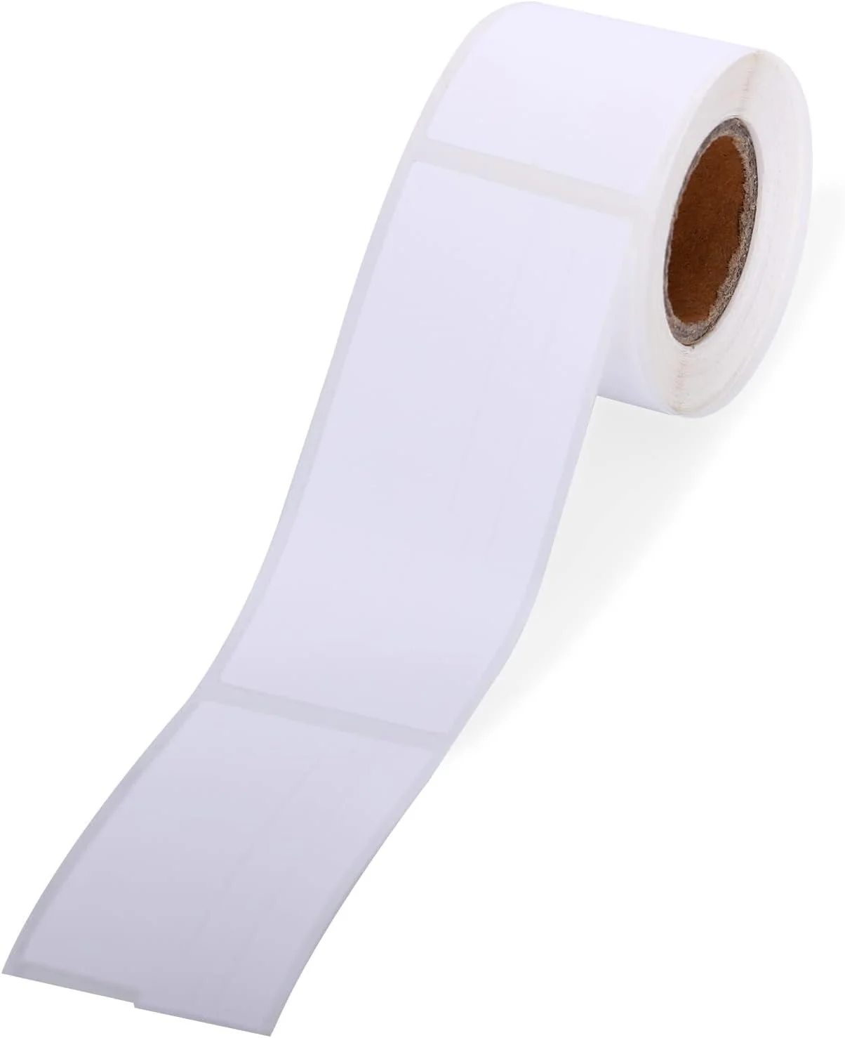 برچسب قیمت جواهرات Fawoonu، کاغذ برچسب حرارتی، خود چسب، ضد آب، ضد روغن، مقاوم در برابر پارگی، نوار برچسب برای دستگاه چاپگر حرارتی سری DP23، 1 رول 30x25mm+45mm 100