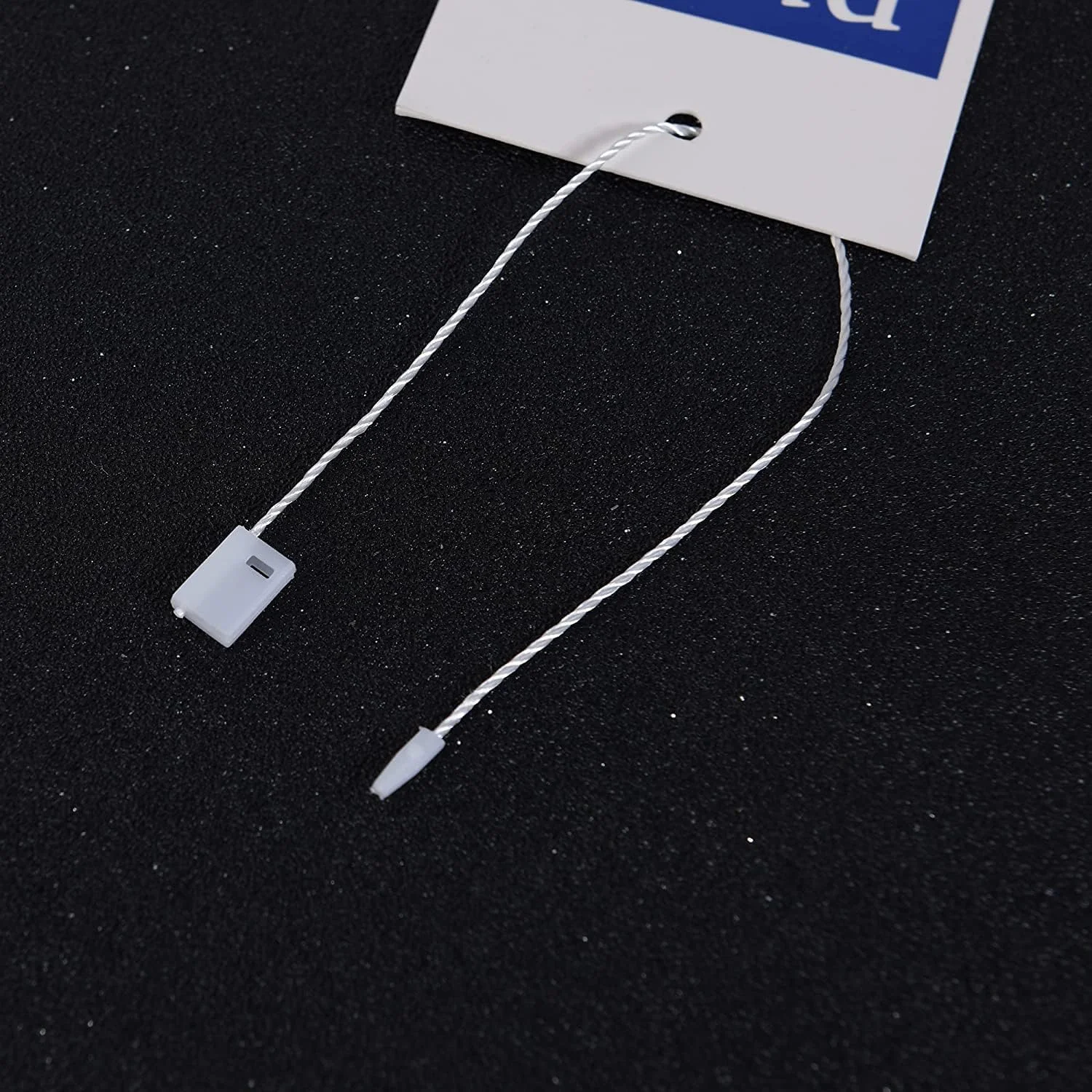 بند آویز برچسب Wawasia، 1000 عدد قفل پین حلقه بست قلاب کراوات برای برچسب قیمت، لباس، کیسه های هدیه، آسان و سریع برای اتصال، 7 اینچ (سفید)