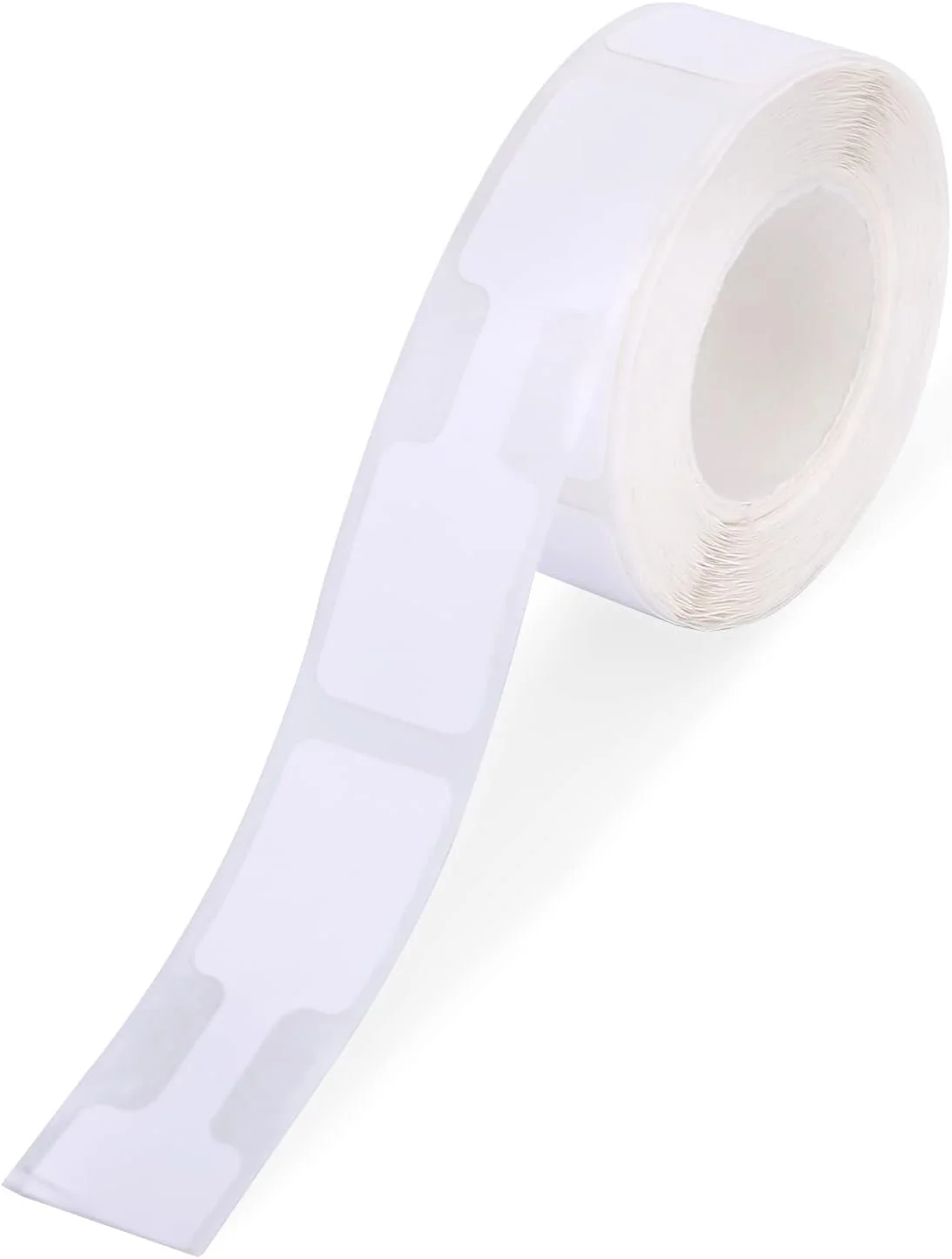 برچسب OUNA، کاغذ برچسب قیمت حرارتی، برچسب ضد آب و روغن، مقاوم در برابر پارگی، نوار برچسب برای دستگاه چاپگر حرارتی سری DP23، 1 رول 14x53 میلی متر 100 برگ