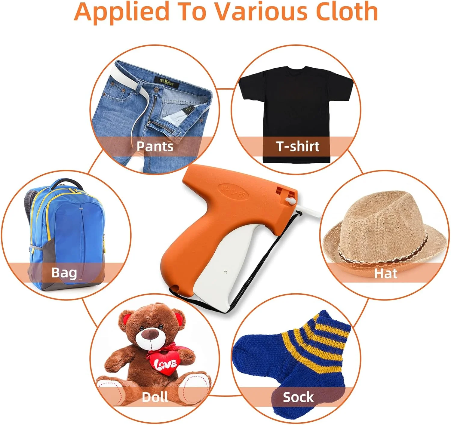 ست تفنگ برچسب زن لباس Fifchall شامل 1606 قطعه، تفنگ برچسب قیمت لباس، تفنگ اتصال برچسب لباس با 6 سوزن فولادی و 1600 بست 1 اینچی برای کاربردهای برچسب زنی ظریف (نه مینی استیچ) ست تفنگ برچسب زن لباس Fifchall شامل 1606 قطعه، تفنگ برچسب قیمت لباس، تفنگ اتصال برچسب لباس با 6 سوزن فولادی و 1600 بست 1 اینچی برای کاربردهای برچسب زنی ظریف (نه مینی استیچ)