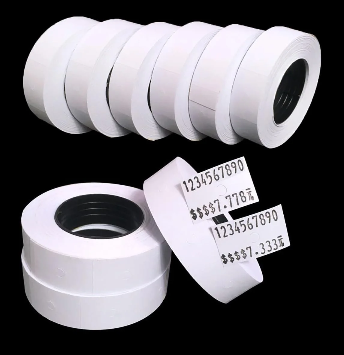 برچسبهای NaviLintek برای دستگاه قیمتزن 2 خطی، 15000 برچسب با 3 رول جوهر برای دستگاه قیمتگذاری، کد تاریخ، برچسبزنی و مهر زدن، برچسب لوازم لباس برای فروشگاههای خردهفروشی و حراج گاراژی (سفید) برچسبهای NaviLintek برای دستگاه قیمتزن 2 خطی، 15000 برچسب با 3 رول جوهر برای دستگاه قیمتگذاری، کد تاریخ، برچسبزنی و مهر زدن، برچسب لوازم لباس برای فروشگاههای خردهفروشی و حراج گاراژی (سفید)