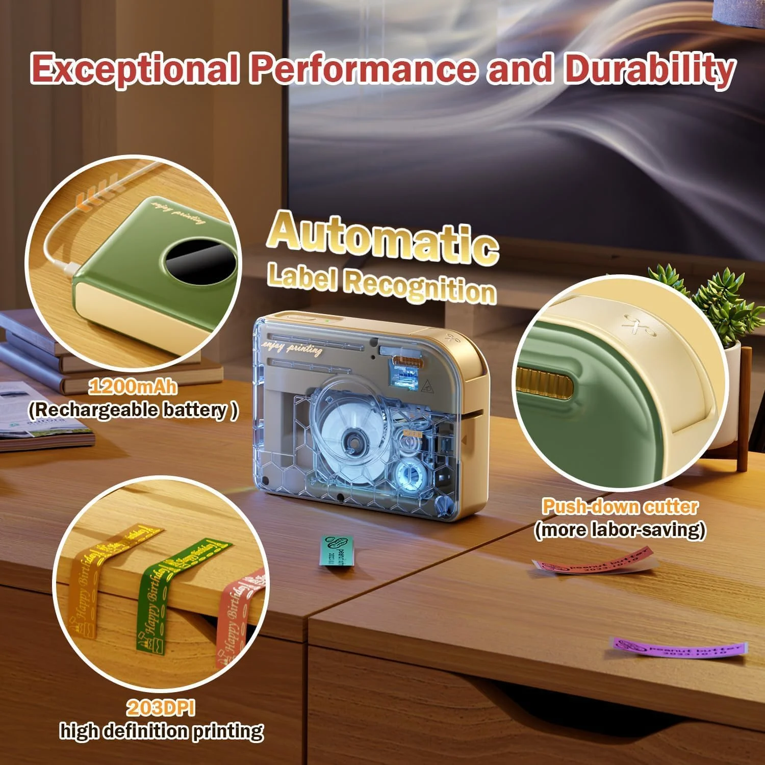 چاپگر لیبل Phomemo، چاپ انتقال حرارتی A30 بلوتوث بی سیم قابل حمل دستگاه لیبل ساز کوچک، چاپگر مینی استیکر قابل شارژ برای تزئینات کریسمس، برچسب نام پارچه ای، استفاده در داخل/خارج از منزل چاپگر لیبل Phomemo، چاپ انتقال حرارتی A30 بلوتوث بی سیم قابل حمل دستگاه لیبل ساز کوچک، چاپگر مینی استیکر قابل شارژ برای تزئینات کریسمس، برچسب نام پارچه ای، استفاده در داخل/خارج از منزل