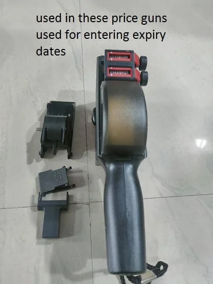 برچسب قیمت سفید رنگ خرده فروشی مارت POS، ابعاد 26 میلی متر در 16 میلی متر، 2 خط قیمت، تاریخ تولید و انقضا، مناسب دستگاه (60 عدد) برچسب قیمت سفید رنگ خرده فروشی مارت POS، ابعاد 26 میلی متر در 16 میلی متر، 2 خط قیمت، تاریخ تولید و انقضا، مناسب دستگاه (60 عدد)