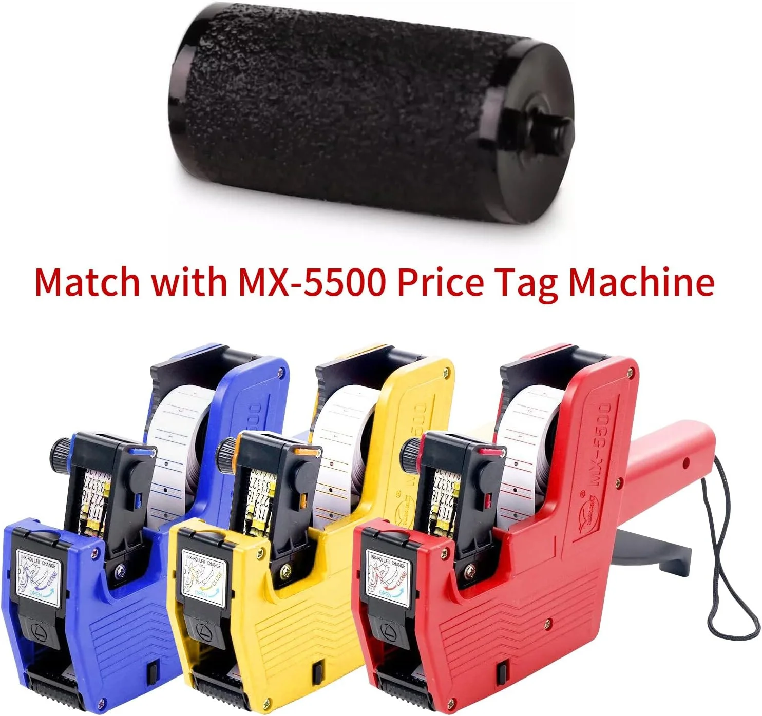 رول جوهر یدکی جدید Irovami برای دستگاه قیمت زن برچسب ساز مناسب برای سازماندهی فروشگاه خرده فروشی اداری علامت گذاری انبار رول جوهر یدکی جدید Irovami برای دستگاه قیمت زن برچسب ساز مناسب برای سازماندهی فروشگاه خرده فروشی اداری علامت گذاری انبار