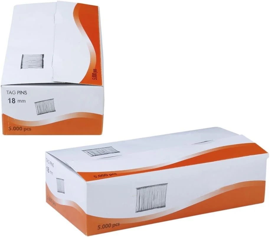 5000 عدد خار اتصال برچسب قیمت استاندارد 18 میلی متری / 0.7 اینچی 5000 عدد خار اتصال برچسب قیمت استاندارد 18 میلی متری / 0.7 اینچی