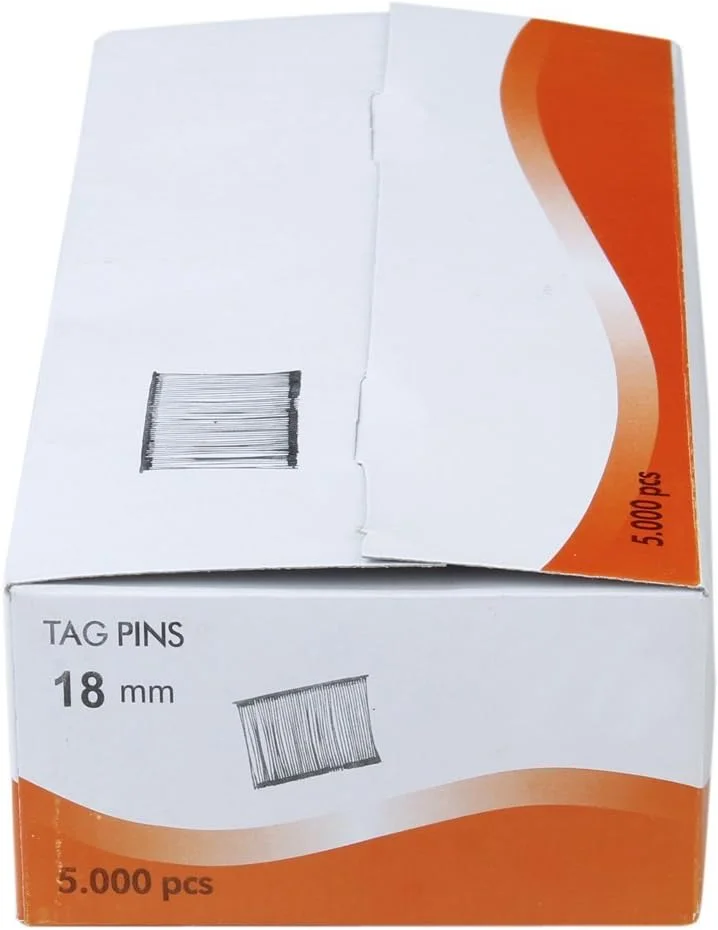 5000 عدد خار اتصال برچسب قیمت استاندارد 18 میلی متری / 0.7 اینچی 5000 عدد خار اتصال برچسب قیمت استاندارد 18 میلی متری / 0.7 اینچی