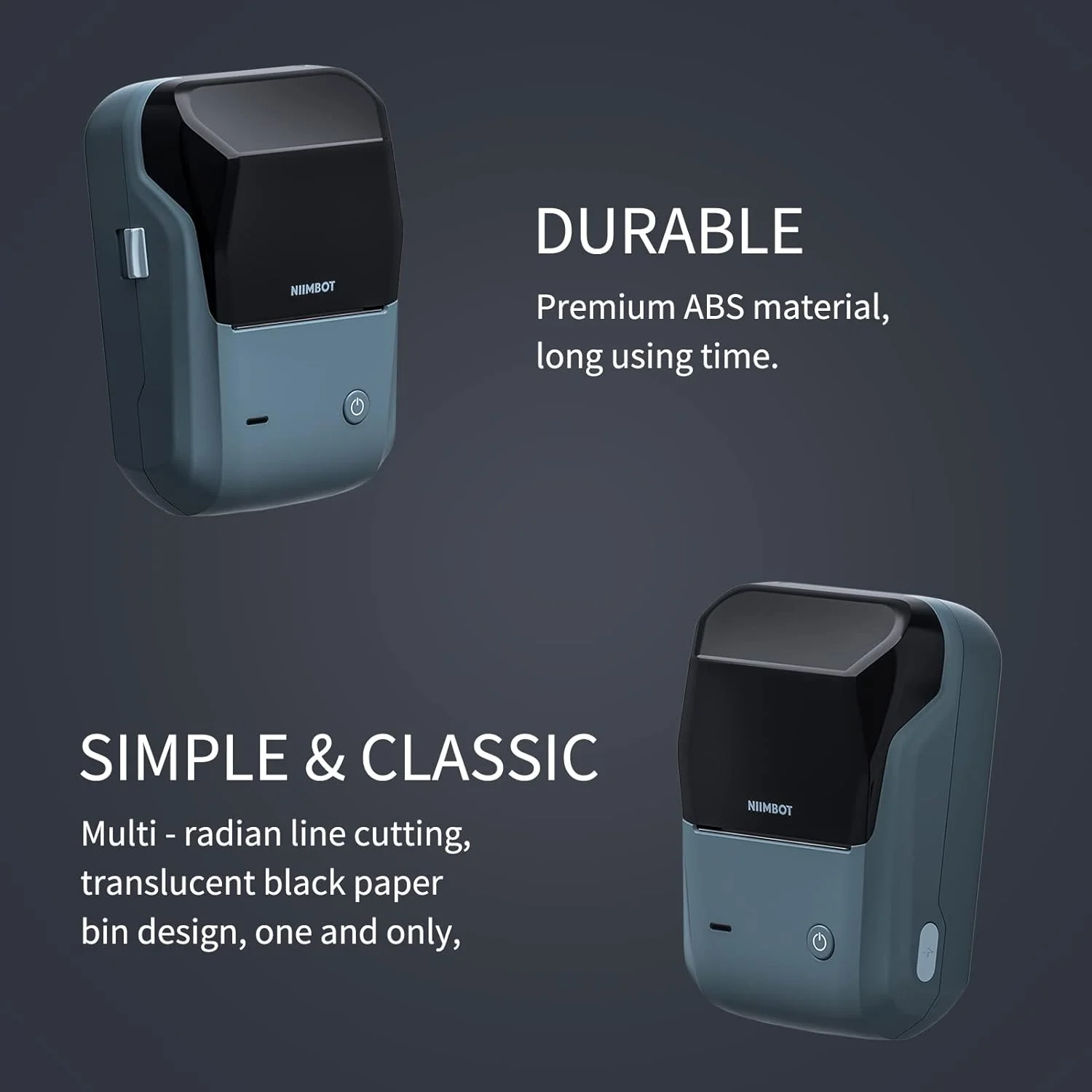 دستگاه لیبل زن ایرومی مدل B1، پرینتر حرارتی لیبل جیبی کوچک، اتصال بلوتوث همه کاره، برچسب قیمت، تاریخ، دفترچه یادداشت، استیکر برچسب زنی، همراه با رول لیبل 50 * 30 میلی متر، سازگار با iOS و Android دستگاه لیبل زن ایرومی مدل B1، پرینتر حرارتی لیبل جیبی کوچک، اتصال بلوتوث همه کاره، برچسب قیمت، تاریخ، دفترچه یادداشت، استیکر برچسب زنی، همراه با رول لیبل 50 * 30 میلی متر، سازگار با iOS و Android