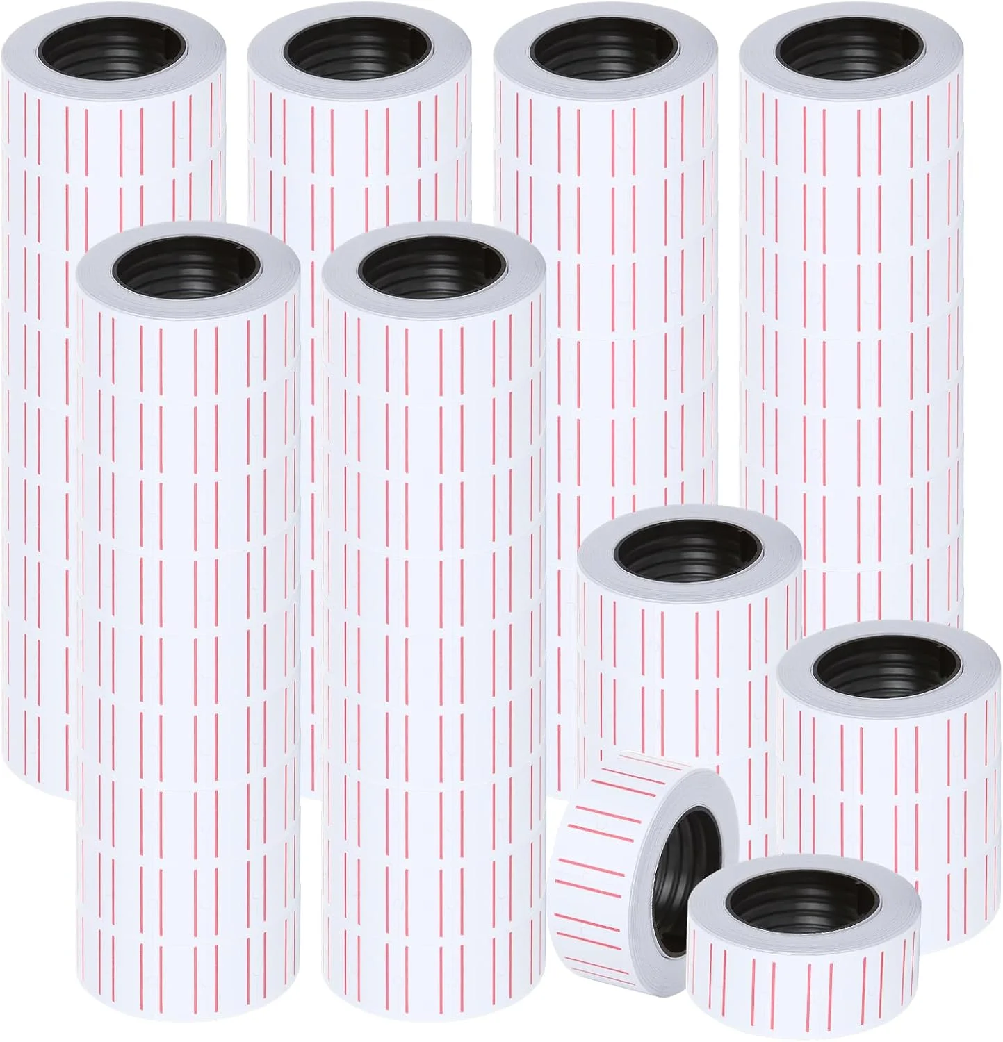 برچسب قیمت زن سی ای ای اچ، 60 رول 30000 عددی، کاغذ برچسب سفید مناسب برای اکثر دستگاه های قیمت زن (Mx-5500, M5500, HG979) برای دفتر، فروشگاه خرده فروشی یا علامت گذاری سازمانی