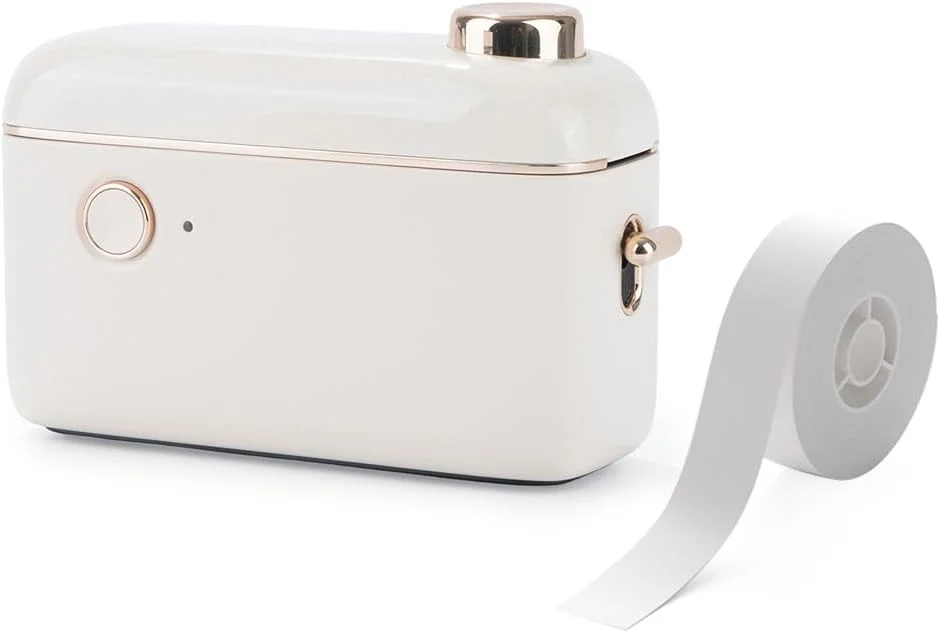 دستگاه چاپ لیبل Fawoonu H1S، پرینتر حرارتی لیبل جیبی کوچک، اتصال بلوتوثی همه کاره، پشتیبانی از لیبل های پیوسته و دارای فاصله با کاتر برای برچسب قیمت، تاریخ، دفترچه یادداشت، استیکر تحصیلی، عرض لیبل 8-15 میلی متر