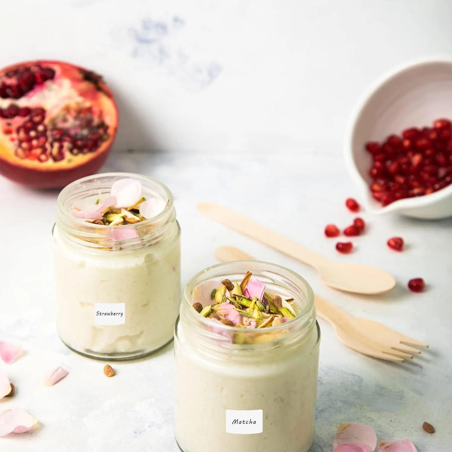 برچسب های مات سفید کوچک TERRIFI، 2940 عدد، برچسب های قیمت قابل جابجایی خالی، ایده آل برای شیشه ها، جعبه ها، پوشه های فایل، پاکت ها، مدرسه، دفتر و سازماندهی آشپزخانه، 13 × 9 میلی متر