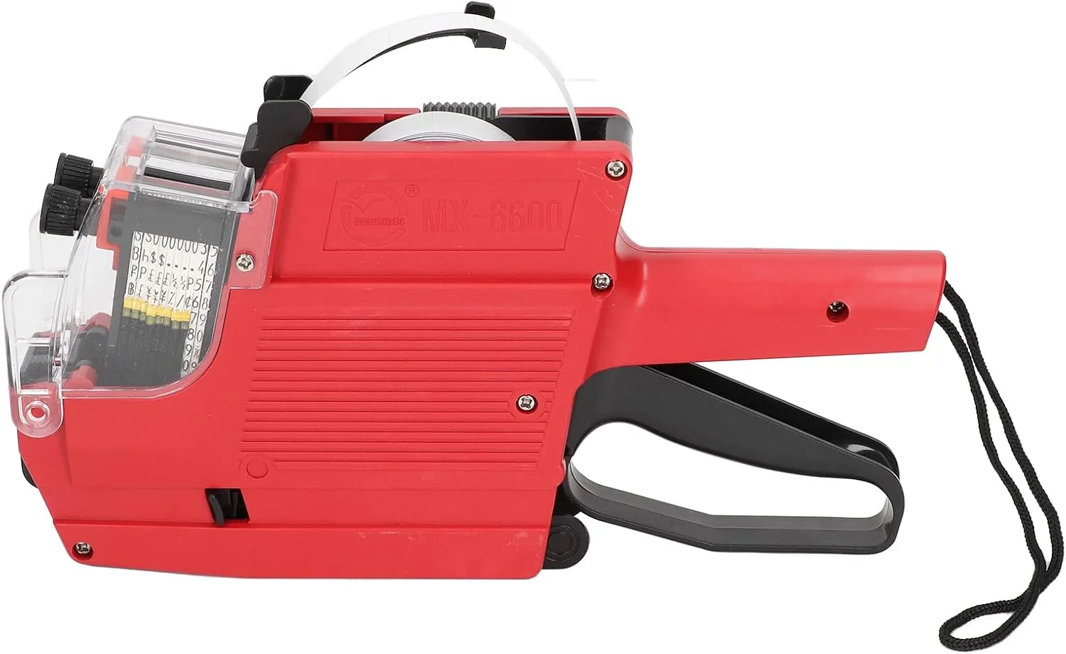 برچسب قیمت 10 رقمی NDNCZDHC مدل MX-6600، دستگاه برچسب قیمت، دستگاه برچسب زدن، دستگاه برچسب قیمت (قرمز)