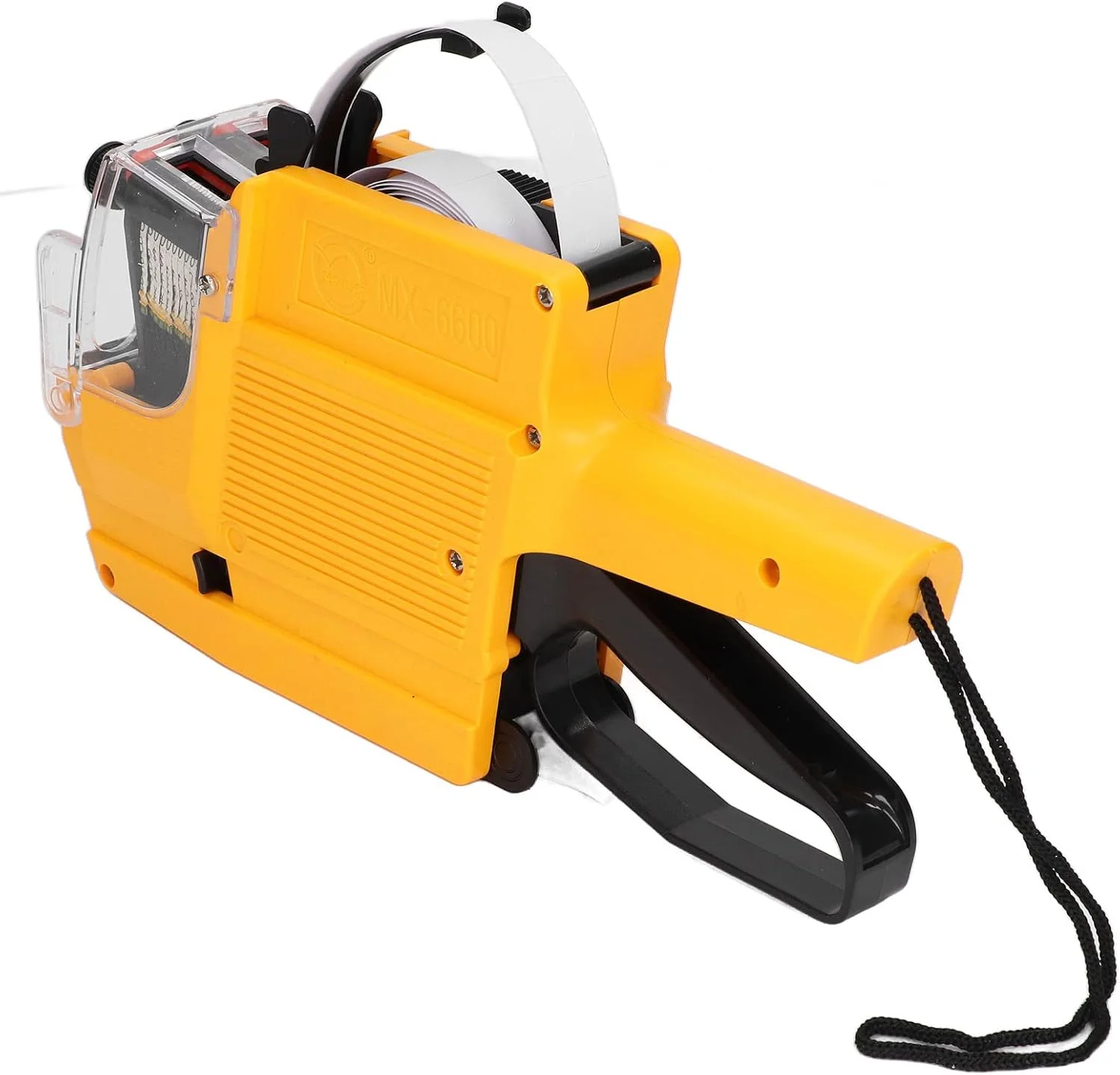 دستگاه قیمت زن 10 رقمی NDNCZDHC مدل MX-6600، تفنگ برچسب قیمت، دستگاه برچسب قیمت، تفنگ وصله ای، برچسب قیمت، دستگاه علامت گذاری، دستگاه قیمت زن (زرد)