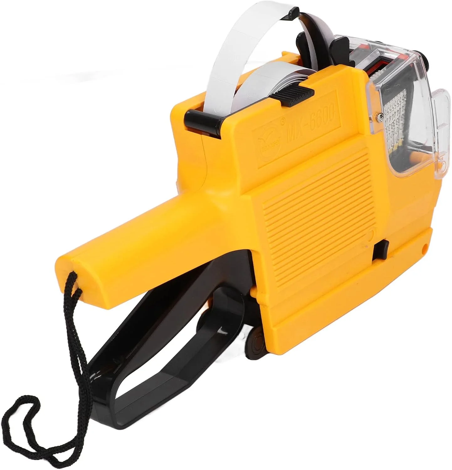 دستگاه قیمت زن 10 رقمی NDNCZDHC مدل MX-6600، تفنگ برچسب قیمت، دستگاه برچسب قیمت، تفنگ وصله ای، برچسب قیمت، دستگاه علامت گذاری، دستگاه قیمت زن (زرد)