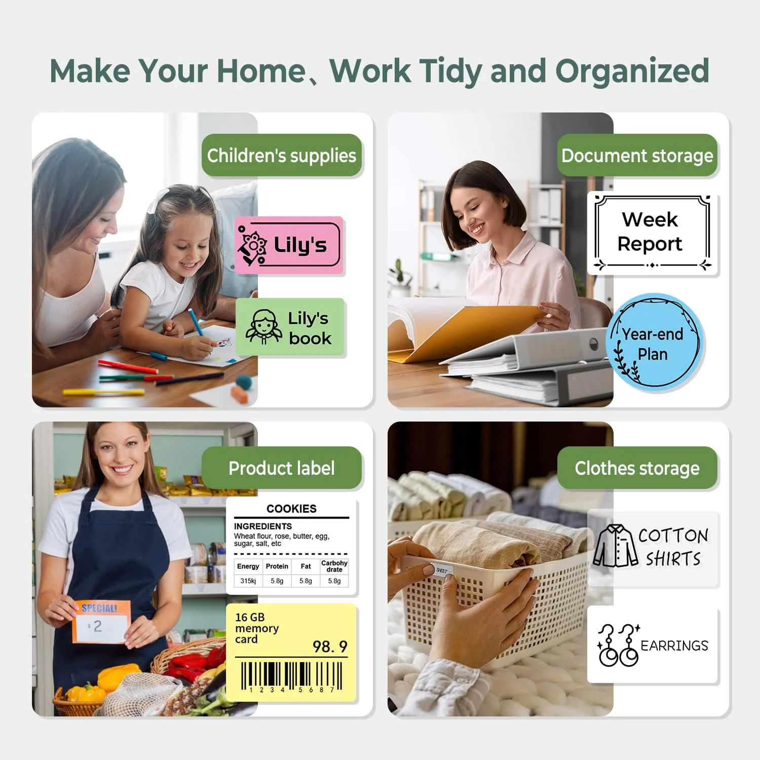 دستگاه لیبل زن مموکویین M110، پرینتر حرارتی بارکد بلوتوثی قابل حمل، چاپ بدون جوهر برای برچسب قیمت، استیکر، تصاویر، کدهای QR، سازگار با اندروید و iOS، همراه با 1 رول برچسب 40×30 میلی متر دستگاه لیبل زن مموکویین M110، پرینتر حرارتی بارکد بلوتوثی قابل حمل، چاپ بدون جوهر برای برچسب قیمت، استیکر، تصاویر، کدهای QR، سازگار با اندروید و iOS، همراه با 1 رول برچسب 40×30 میلی متر