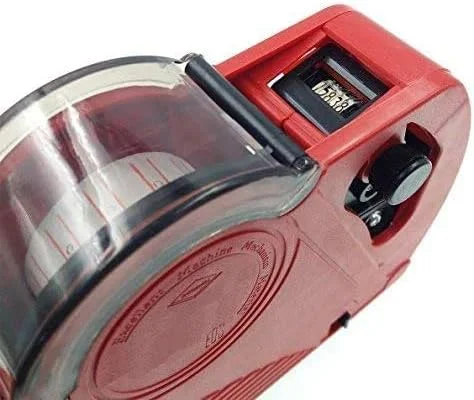 دستگاه قیمت زن دستی JZK MX5500 EOS به همراه 10 رول برچسب قیمت (5000 عدد) و 2 عدد جوهر دستگاه قیمت زن