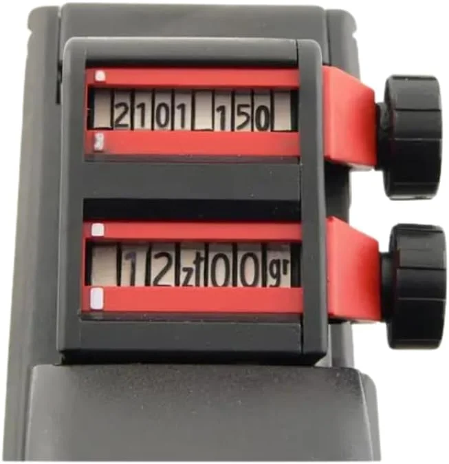 دستگاه قیمت زن دو خطه YASHTECH Blitz C20، برچسب زن قیمت برای دفتر، قیمت گذاری خرده فروشی و برچسب برای خواربار فروشی، 1 عدد