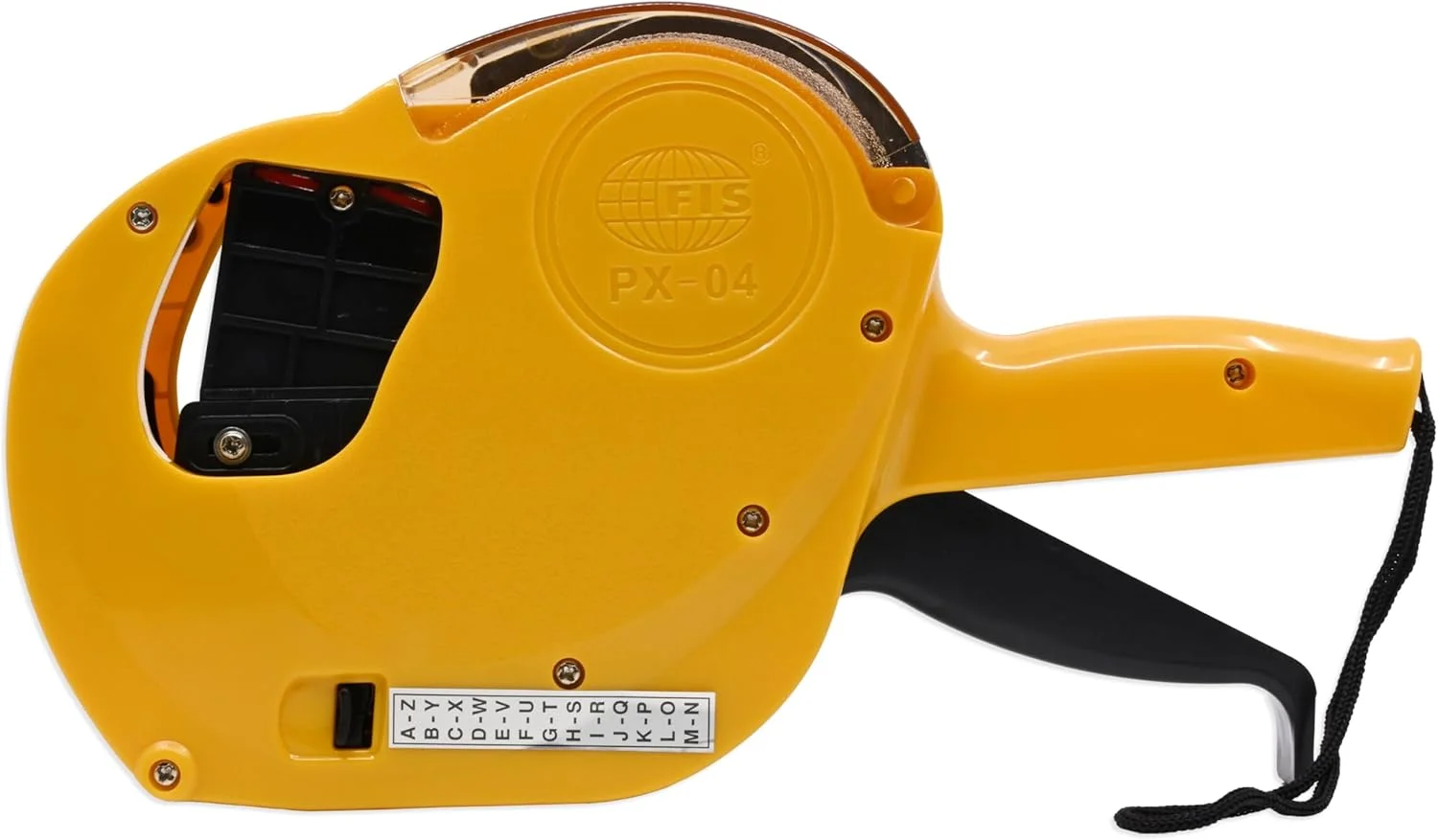 دستگاه قیمت زن و تاریخ زن FIS با قابلیت چاپ دو خط، رنگ زرد - FSPX04YL