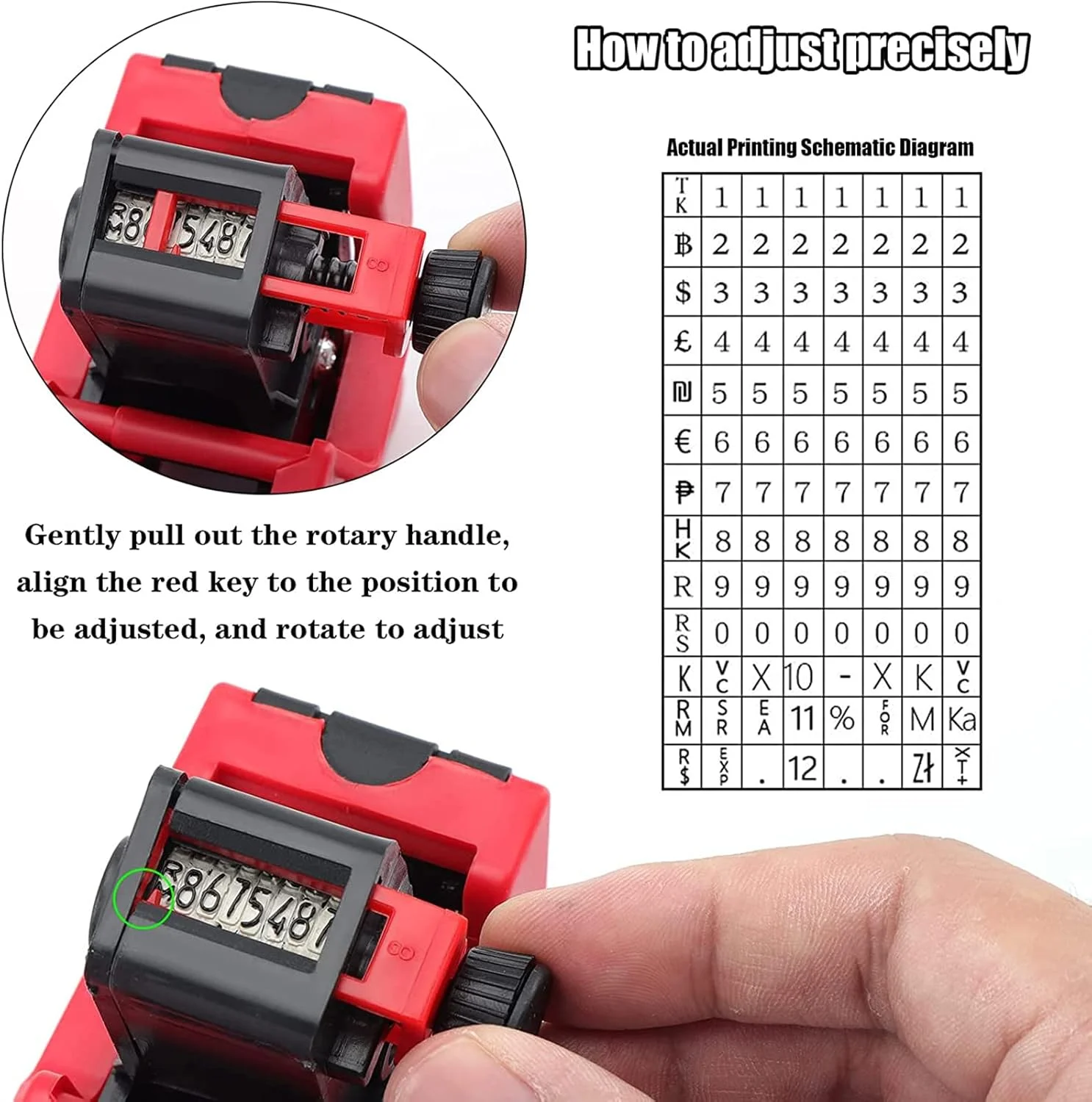 برچسب قیمت 8 رقمی TKTTBD، تفنگ قیمت MX 5500 به همراه 4000 برچسب و 3 جوهر یدکی برای دفتر، فروشگاه خرده فروشی، خواربار فروشی، علامت گذاری سازمانی