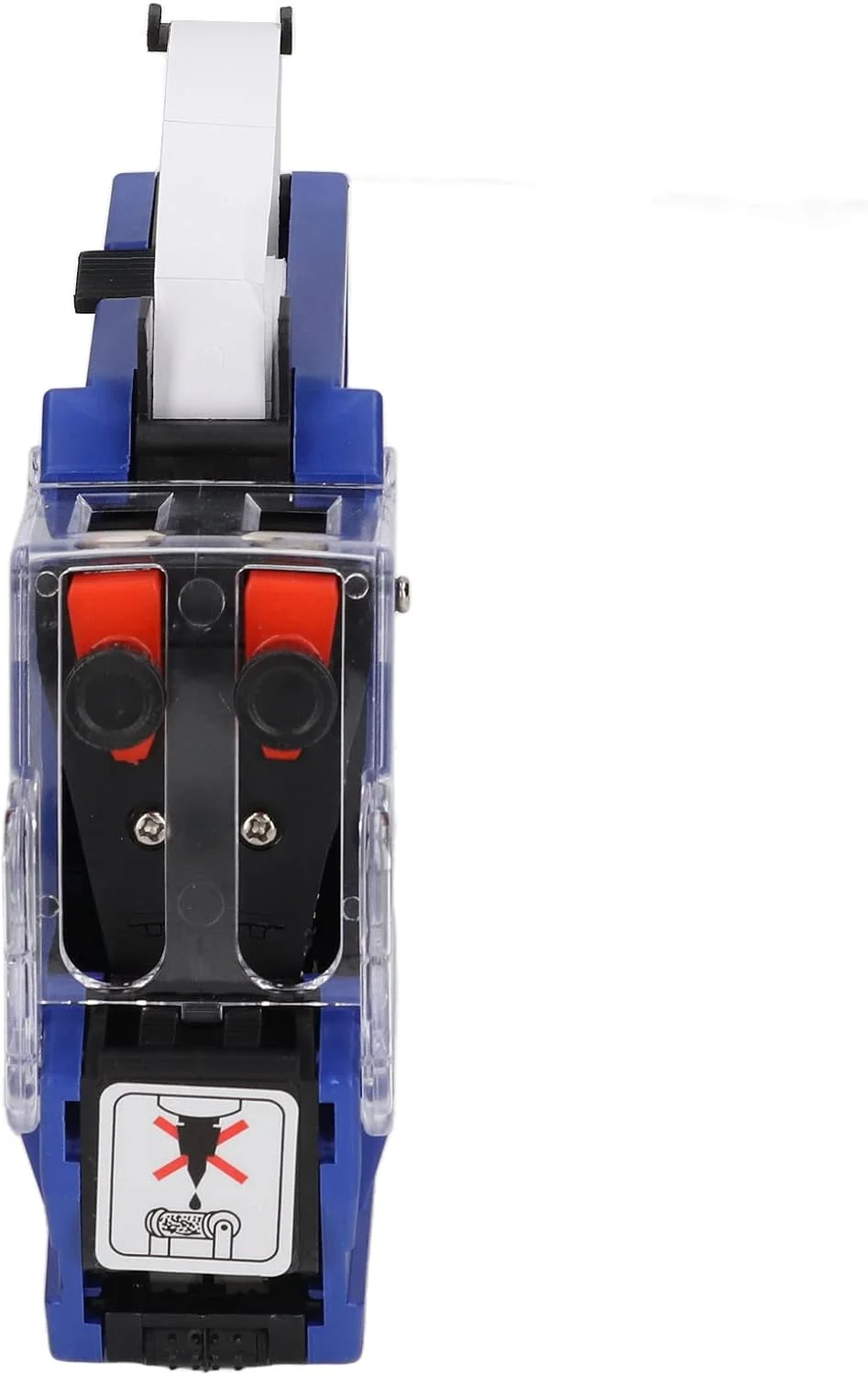 برچسب قیمت 10 رقمی، ابزار نشانگر برچسب زن 2 خطی با غلطک جوهر برای خواربارفروشی، فروشگاه خرده فروشی (آبی)