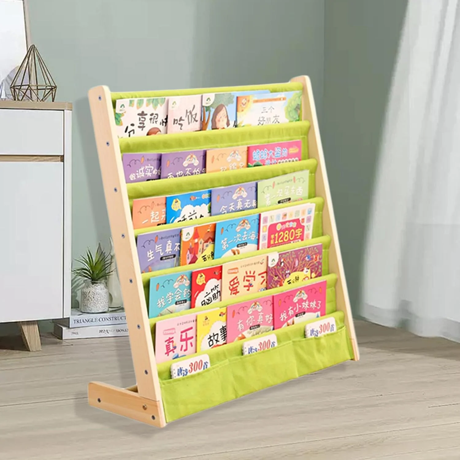 قفسه کتاب کودک ROUNY، قفسه کتاب اسباب بازی، قفسه کتاب آویز، کتابخانه کودک، قفسه کتاب کودک نوپا برای استفاده در کلاس و خانه، سازماندهی اتاق بازی پسران و دختران (سبز) قفسه کتاب کودک ROUNY، قفسه کتاب اسباب بازی، قفسه کتاب آویز، کتابخانه کودک، قفسه کتاب کودک نوپا برای استفاده در کلاس و خانه، سازماندهی اتاق بازی پسران و دختران (سبز)