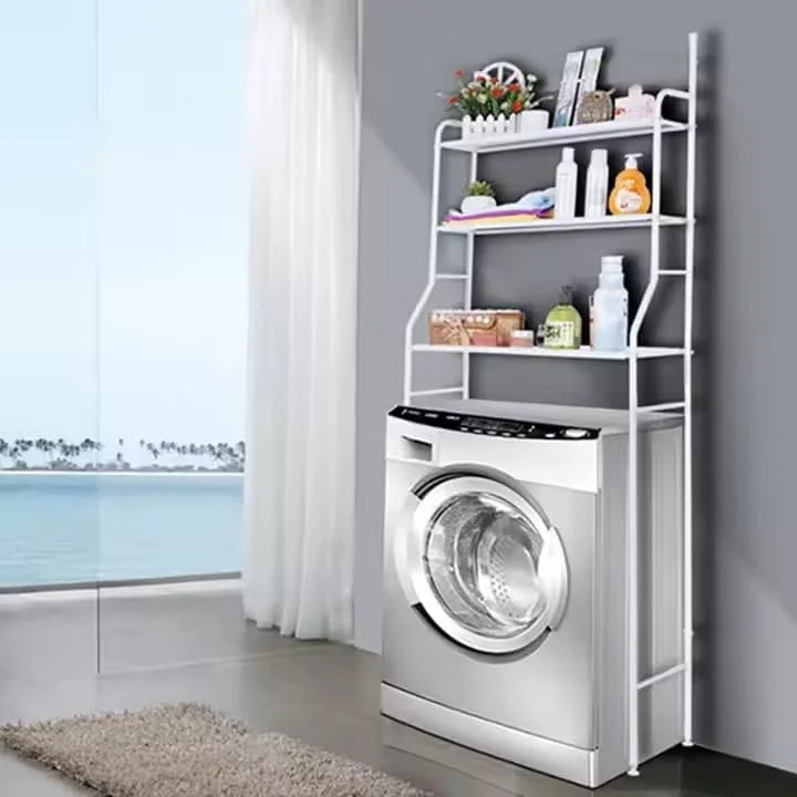 قفسه حمام 3 طبقه Abk point، سازمان دهنده و محل نگهداری لوازم بهداشتی - قفسه کوچک کابینتی، شامل قاب کاغذی و 4 قلاب (سفید) (1، مستطیلی) قفسه حمام 3 طبقه Abk point، سازمان دهنده و محل نگهداری لوازم بهداشتی - قفسه کوچک کابینتی، شامل قاب کاغذی و 4 قلاب (سفید) (1، مستطیلی)