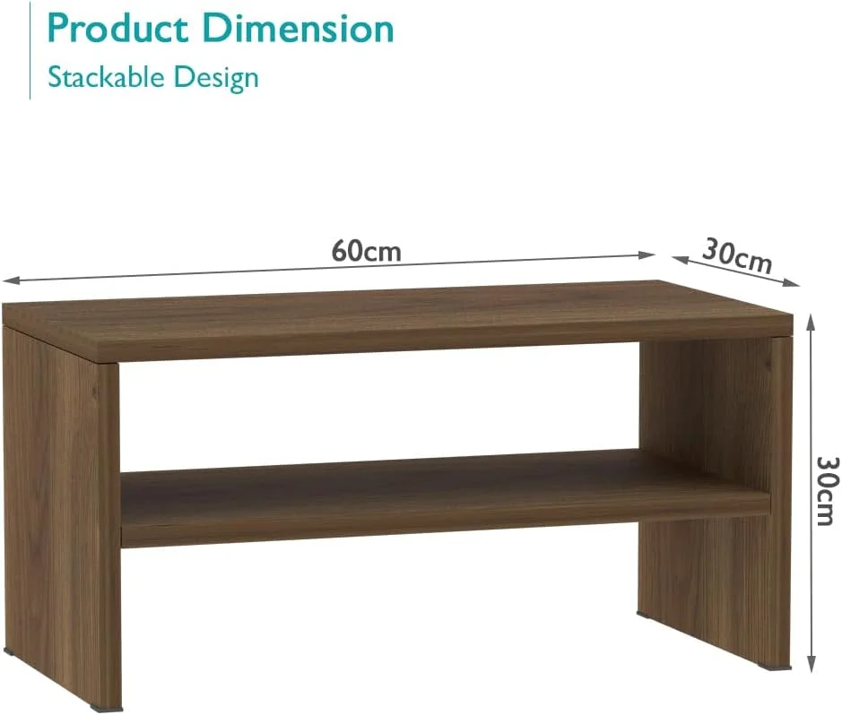 جاکفشی 2 طبقه قابل انباشت Mahmayi، قفسه چوبی 2 طبقه برای سازماندهی و نگهداری کفش در ورودی، راهرو، حمام و اتاق نشیمن - Zabrano جاکفشی 2 طبقه قابل انباشت Mahmayi، قفسه چوبی 2 طبقه برای سازماندهی و نگهداری کفش در ورودی، راهرو، حمام و اتاق نشیمن - Zabrano