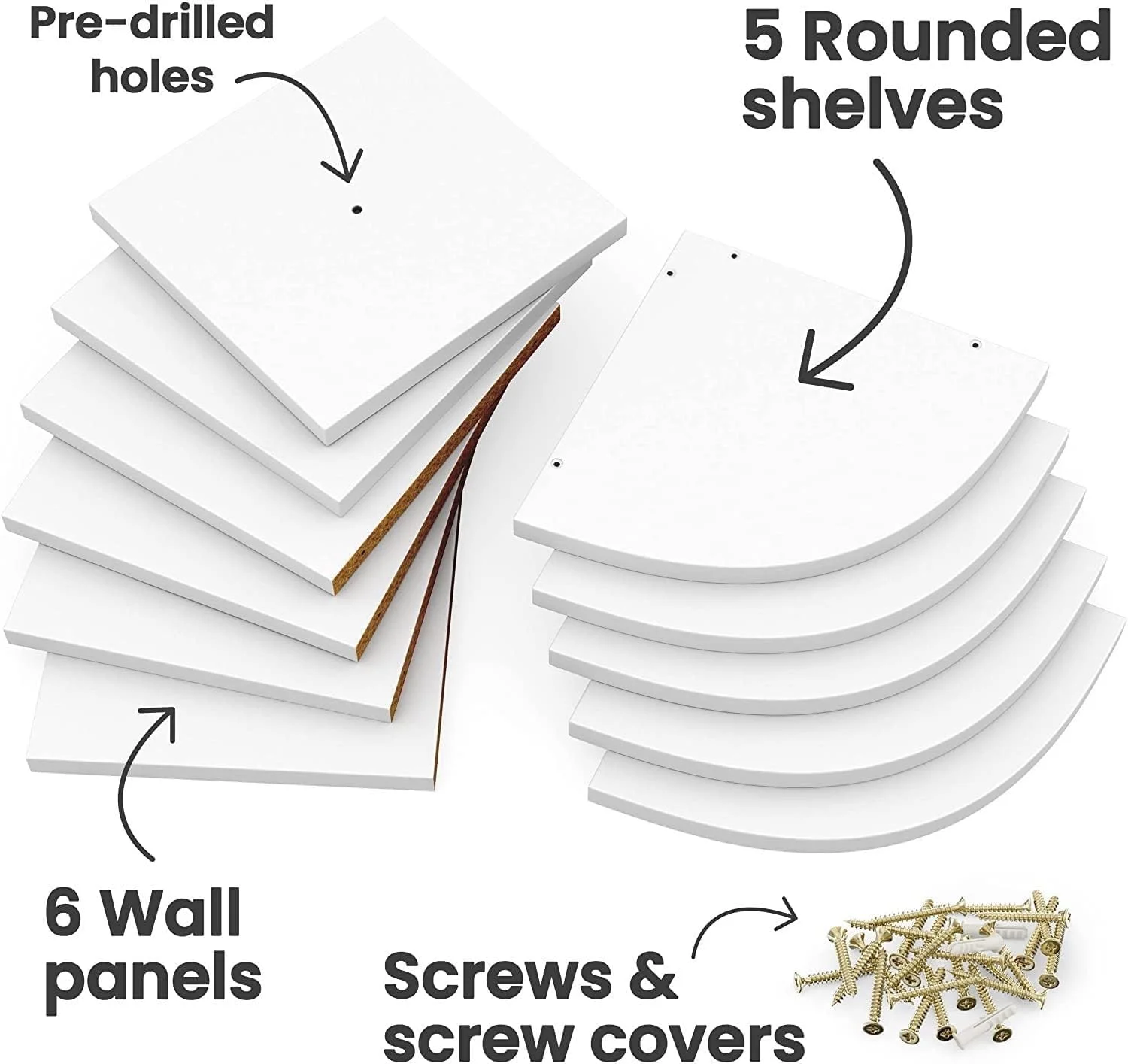 قفسه کنج شناور 5 طبقه، قفسه گوشه ای، قفسه های نمایش دکوراسیون منزل چوبی روستایی، قفسه ذخیره سازی دیواری شناور، برای ذخیره سازی تزئینی اتاق خواب دفتر کار خانگی، مونتاژ آسان قفسه کنج شناور 5 طبقه، قفسه گوشه ای، قفسه های نمایش دکوراسیون منزل چوبی روستایی، قفسه ذخیره سازی دیواری شناور، برای ذخیره سازی تزئینی اتاق خواب دفتر کار خانگی، مونتاژ آسان