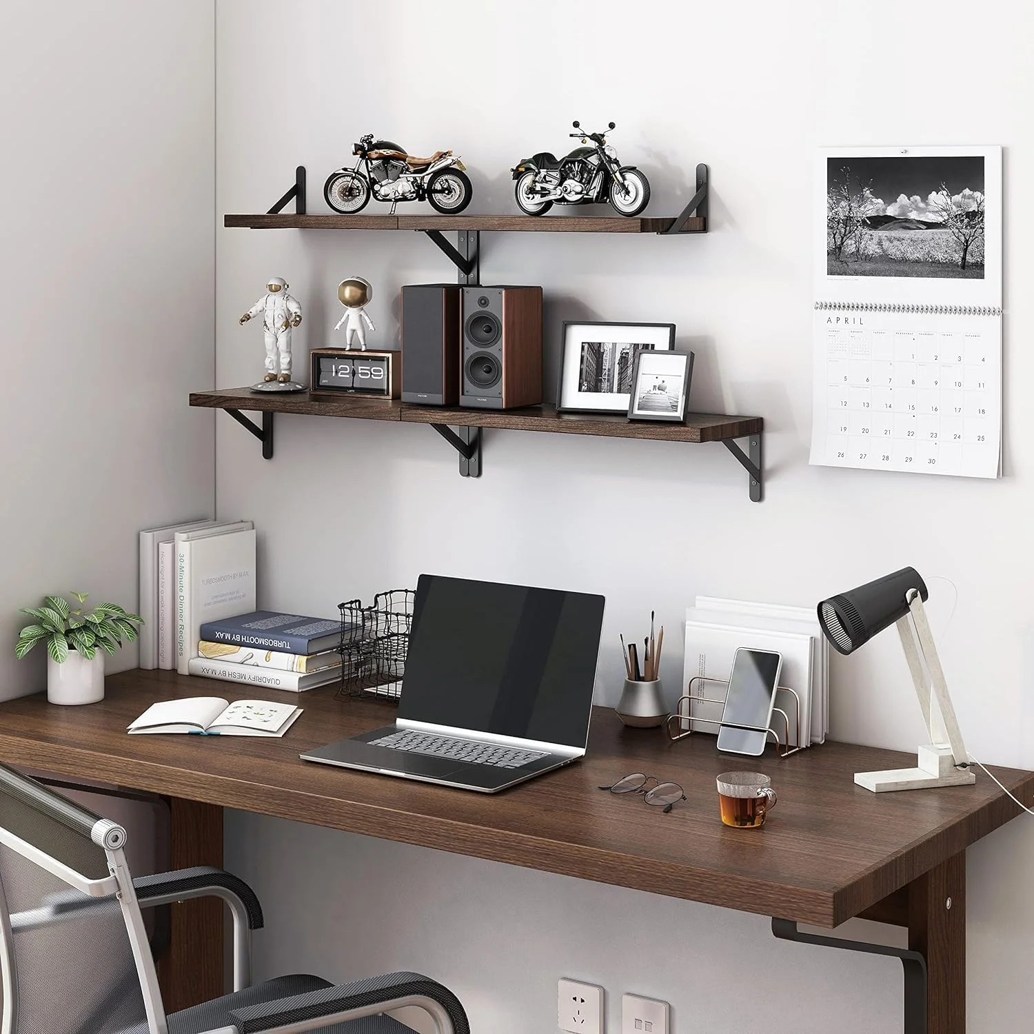 شلف شناور Skade، قفسه ذخیره سازی دکوراسیون دیواری چوبی روستایی، 4 مجموعه قفسه دیواری برای دکوراسیون حمام، اتاق خواب، اتاق نشیمن و گیاهان (قهوه ای کربنیزه) شلف شناور Skade، قفسه ذخیره سازی دکوراسیون دیواری چوبی روستایی، 4 مجموعه قفسه دیواری برای دکوراسیون حمام، اتاق خواب، اتاق نشیمن و گیاهان (قهوه ای کربنیزه)