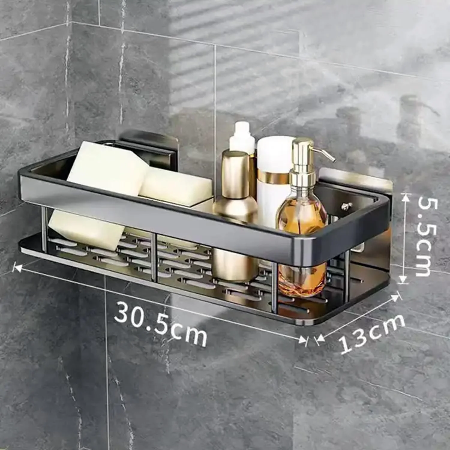 قفسه شاور کدی 3 عددی HIKKY، سبد حمام ضد زنگ برای دوش، شاور کدی چسبی بدون سوراخکاری، قفسه گوشه ای دیواری، نگهدارنده شامپو و نظم دهنده قفسه برای حمام/توالت/آشپزخانه قفسه شاور کدی 3 عددی HIKKY، سبد حمام ضد زنگ برای دوش، شاور کدی چسبی بدون سوراخکاری، قفسه گوشه ای دیواری، نگهدارنده شامپو و نظم دهنده قفسه برای حمام/توالت/آشپزخانه