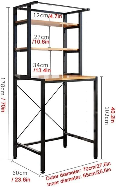سازمان دهنده اتاق لباسشویی MOTIM، قفسه های صرفه جویی در فضای اتاق لباسشویی برای ماشین لباسشویی و خشک کن، فضای ذخیره سازی بالای ماشین لباسشویی و خشک کن برای حمام (سفید)