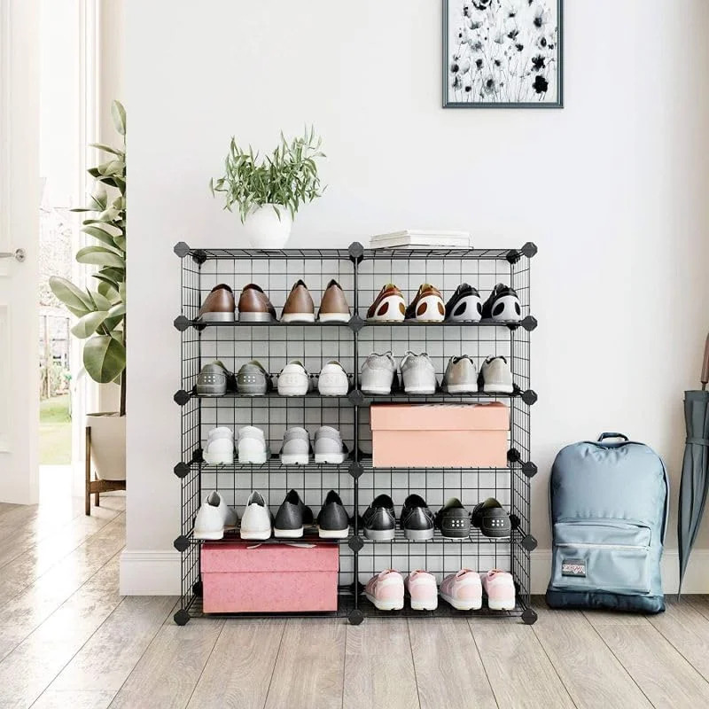 قفسه های توری فلزی چند منظوره، مکعب های ذخیره سازی، قفسه بندی مدولار، جعبه های ذخیره سازی، سازمان دهنده 8 مکعبی، قفسه بندی سطل های ذخیره سازی، قفسه کتاب مدولار، کمد دیواری DIY ایده آل برای اتاق نشیمن، خانه، دفتر. قفسه های توری فلزی چند منظوره، مکعب های ذخیره سازی، قفسه بندی مدولار، جعبه های ذخیره سازی، سازمان دهنده 8 مکعبی، قفسه بندی سطل های ذخیره سازی، قفسه کتاب مدولار، کمد دیواری DIY ایده آل برای اتاق نشیمن، خانه، دفتر.