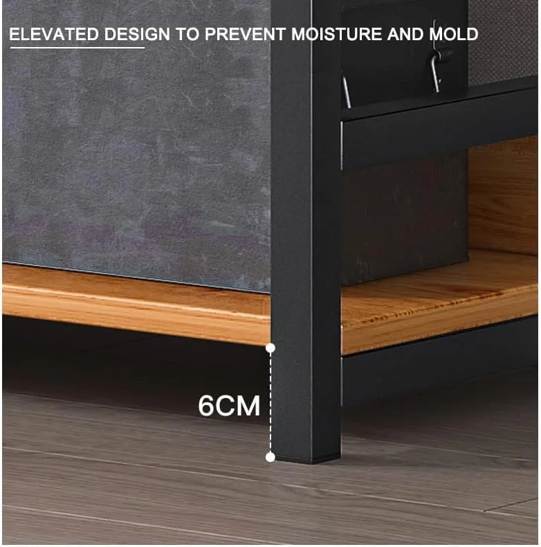 ارگانایزر ذخیره سازی نوع ترکیبی، قفسه کتاب نردبانی صنعتی 6 طبقه، قفسه کتاب ایستاده تکیه داده شده برای اتاق نشیمن، دفتر، بالکن، حمام، اتاق خواب، آشپزخانه. ابعاد: طول 100 x عرض 30 x ارتفاع 174 سانتی متر ارگانایزر ذخیره سازی نوع ترکیبی، قفسه کتاب نردبانی صنعتی 6 طبقه، قفسه کتاب ایستاده تکیه داده شده برای اتاق نشیمن، دفتر، بالکن، حمام، اتاق خواب، آشپزخانه. ابعاد: طول 100 x عرض 30 x ارتفاع 174 سانتی متر