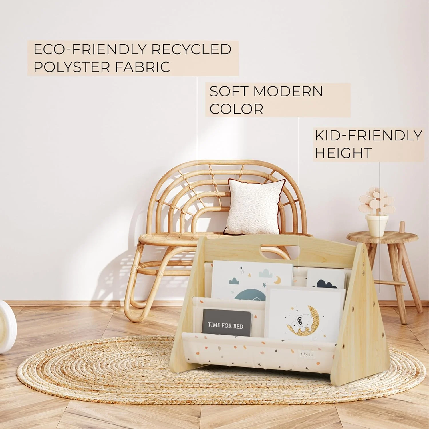 کتابخانه تزئینی برای کودکان نوپا و خردسالان - کتابخانه زیبای مونته سوری برای نمایش تمام کتاب های کودک شما - سازمان دهنده عالی اتاق کودک برای اتاق خواب دختر/پسر شما و به عنوان دکوراسیون اتاق بازی کتابخانه تزئینی برای کودکان نوپا و خردسالان - کتابخانه زیبای مونته سوری برای نمایش تمام کتاب های کودک شما - سازمان دهنده عالی اتاق کودک برای اتاق خواب دختر/پسر شما و به عنوان دکوراسیون اتاق بازی