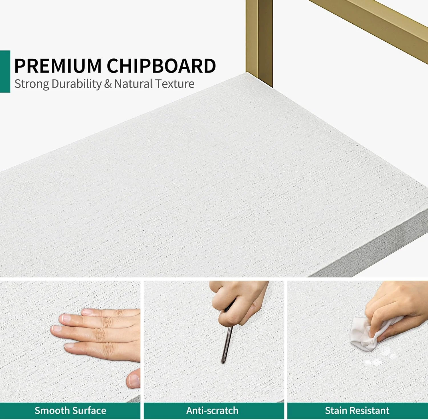 کتابخانه 5 طبقه YITAHOME، قفسه کتاب ایستاده، قفسه چوبی و قفسه کتاب فلزی، قفسه های ذخیره سازی نمایشگر برای اتاق نشیمن، دفتر کار خانگی - کتابخانه طلایی کتابخانه 5 طبقه YITAHOME، قفسه کتاب ایستاده، قفسه چوبی و قفسه کتاب فلزی، قفسه های ذخیره سازی نمایشگر برای اتاق نشیمن، دفتر کار خانگی - کتابخانه طلایی