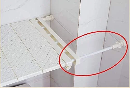 قفسه ذخیره سازی قابل تنظیم U-HOOME، جداکننده قفسه قابل گسترش برای کمد لباس، کابینت، محفظه قفسه کتاب قفسه ذخیره سازی قابل تنظیم U-HOOME، جداکننده قفسه قابل گسترش برای کمد لباس، کابینت، محفظه قفسه کتاب