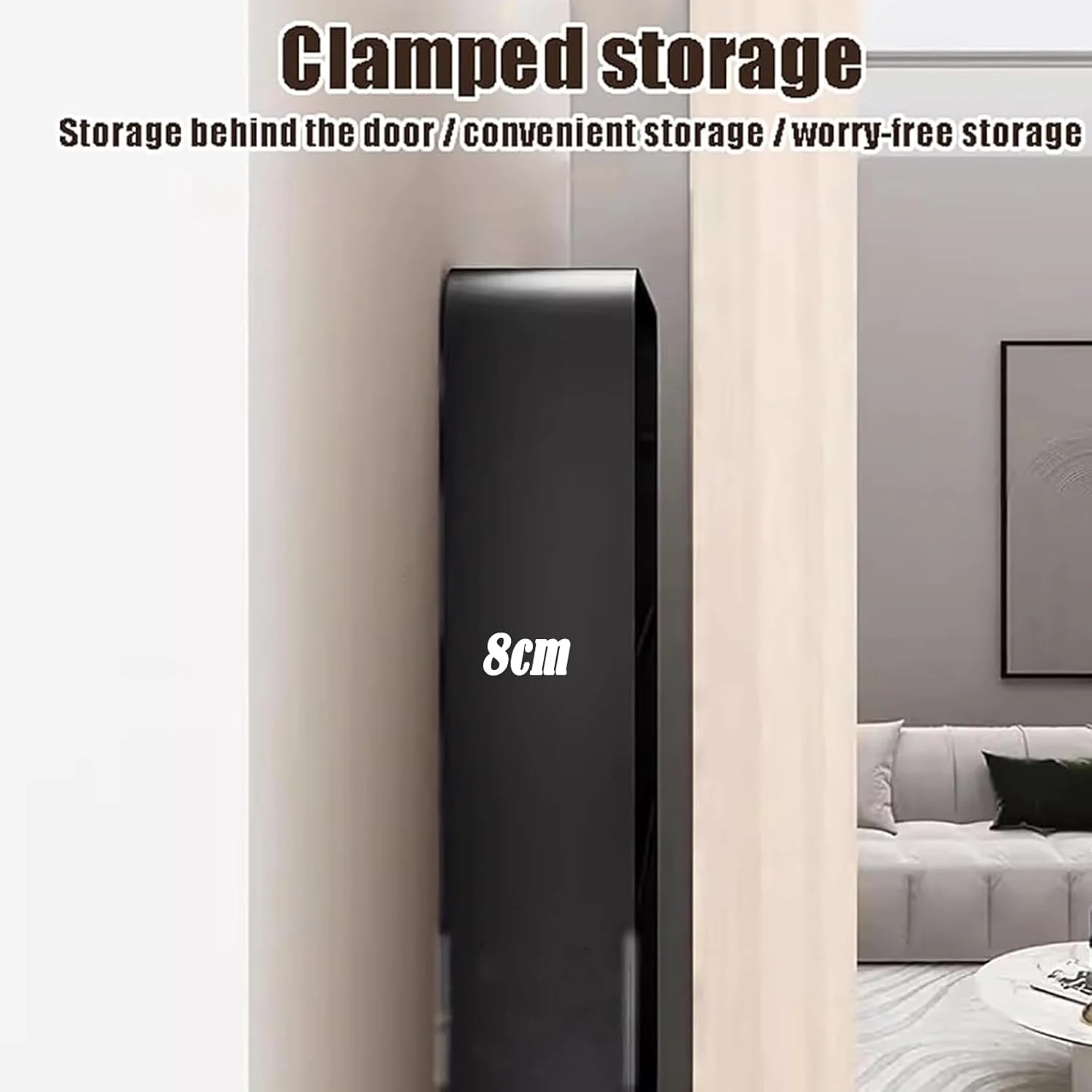 ارگانایزر دیواری حمام، قفسه های دوش 3 طبقه، کابینت صرفه جویی در فضای توالت، قفسه حمام شناور با ظرفیت بزرگ، قفسه حمام بدون پانچ (مشکی)