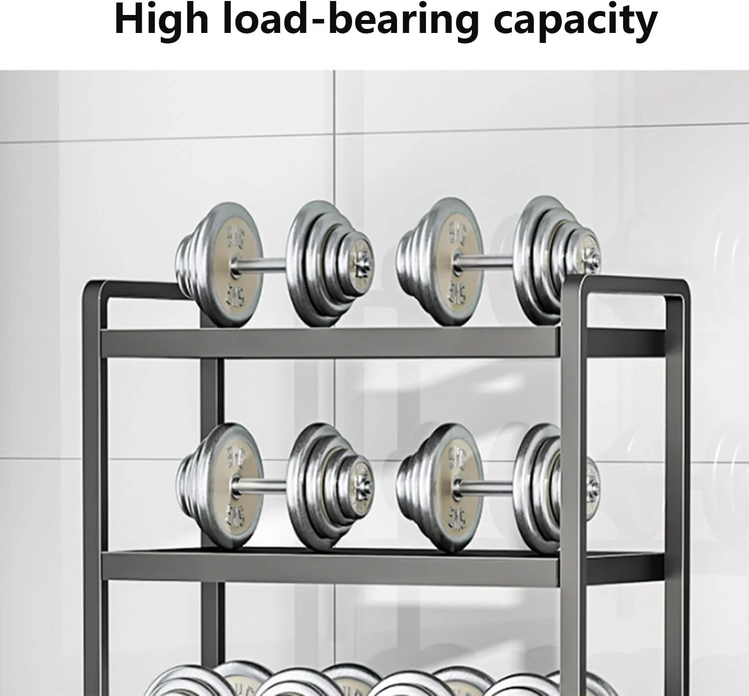 ارگانایزر فلزی بالای توالت، قفسه ذخیره سازی بالای توالت، صرفه جویی در فضا، پایه مستقل و پایدار بالای توالت برای حمام، دستشویی، رختشویی (مشکی، 2 طبقه)