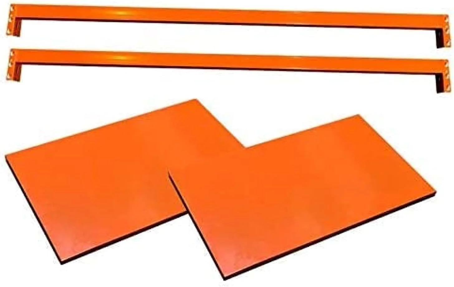 قفسه انبار فلزی سنگین MN با 4 طبقه، قفسه بندی گاراژ، قفسه فولادی با ظرفیت 300 کیلوگرم برای هر طبقه (200x60x200 سانتی متر) (آبی + نارنجی) قفسه انبار فلزی سنگین MN با 4 طبقه، قفسه بندی گاراژ، قفسه فولادی با ظرفیت 300 کیلوگرم برای هر طبقه (200x60x200 سانتی متر) (آبی + نارنجی)