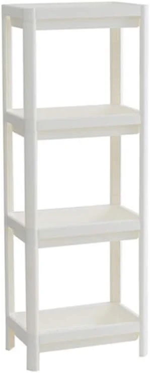 ای ورلد | قفسه کنجی، واحد قفسه بندی حمام، قفسه پلاستیکی، ذخیره سازی آشپزخانه و حمام، 4 طبقه، قفسه های دوش