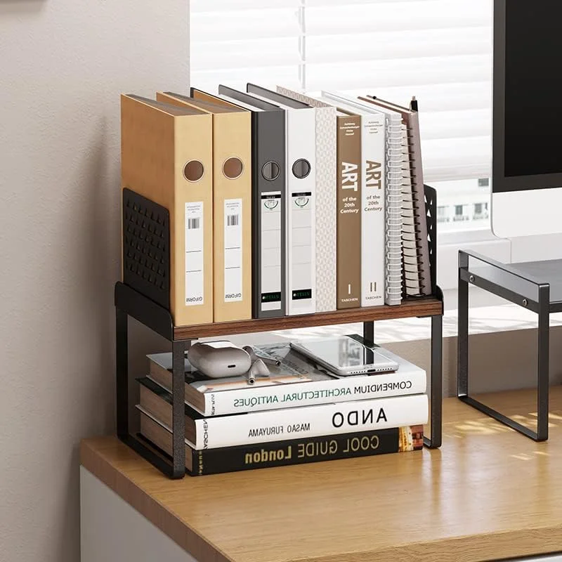 ارگانایزر کابینت آشپزخانه چوبی و قفسه پیشخوان، میز قفسه کتاب، ارگانایزر قفسه آشپزخانه قابل انباشت، انباری ذخیره سازی حمام زیر سینک، قفسه ادویه ضد لغزش (چوب رزوود و مشکی، 40 سانتی متر / 16 اینچ) ارگانایزر کابینت آشپزخانه چوبی و قفسه پیشخوان، میز قفسه کتاب، ارگانایزر قفسه آشپزخانه قابل انباشت، انباری ذخیره سازی حمام زیر سینک، قفسه ادویه ضد لغزش (چوب رزوود و مشکی، 40 سانتی متر / 16 اینچ)