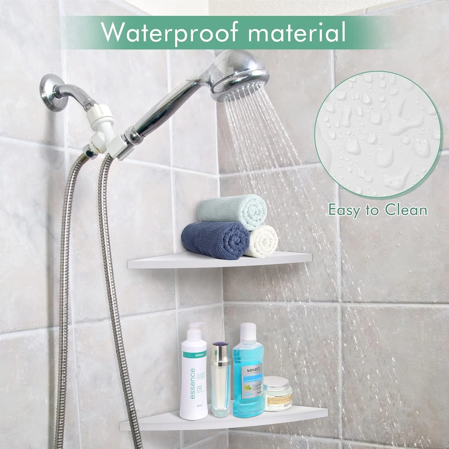 شلف کنج شناور 3 طبقه Cryfokt، شلف های کنج دیواری PVC سفید، شلف های نمایشگر ذخیره سازی دیواری، شلف دیواری کنج با طراحی مدرن برای دکوراسیون منزل و دفتر کار شلف کنج شناور 3 طبقه Cryfokt، شلف های کنج دیواری PVC سفید، شلف های نمایشگر ذخیره سازی دیواری، شلف دیواری کنج با طراحی مدرن برای دکوراسیون منزل و دفتر کار